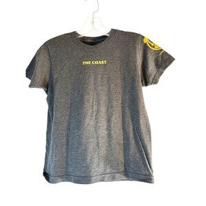 Sunday Cool Girls Tee Graphic Gray/Yellow Size Youth M